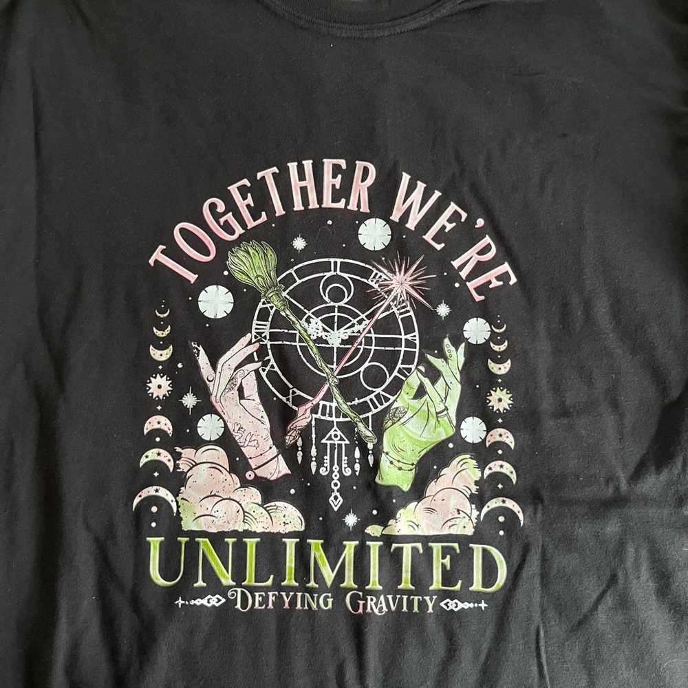 WICKED THEMED comfort colors unisex Tshirt size Large